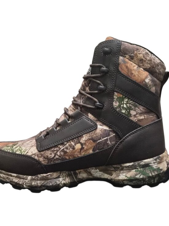 Ozark Trail Men\'s Hiking Hunting Boots Mossy Oak Camo Size 8-11 3M Thinsulate